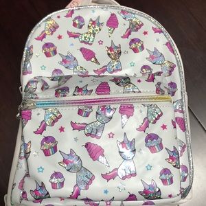 New unicorn backpack for little girls